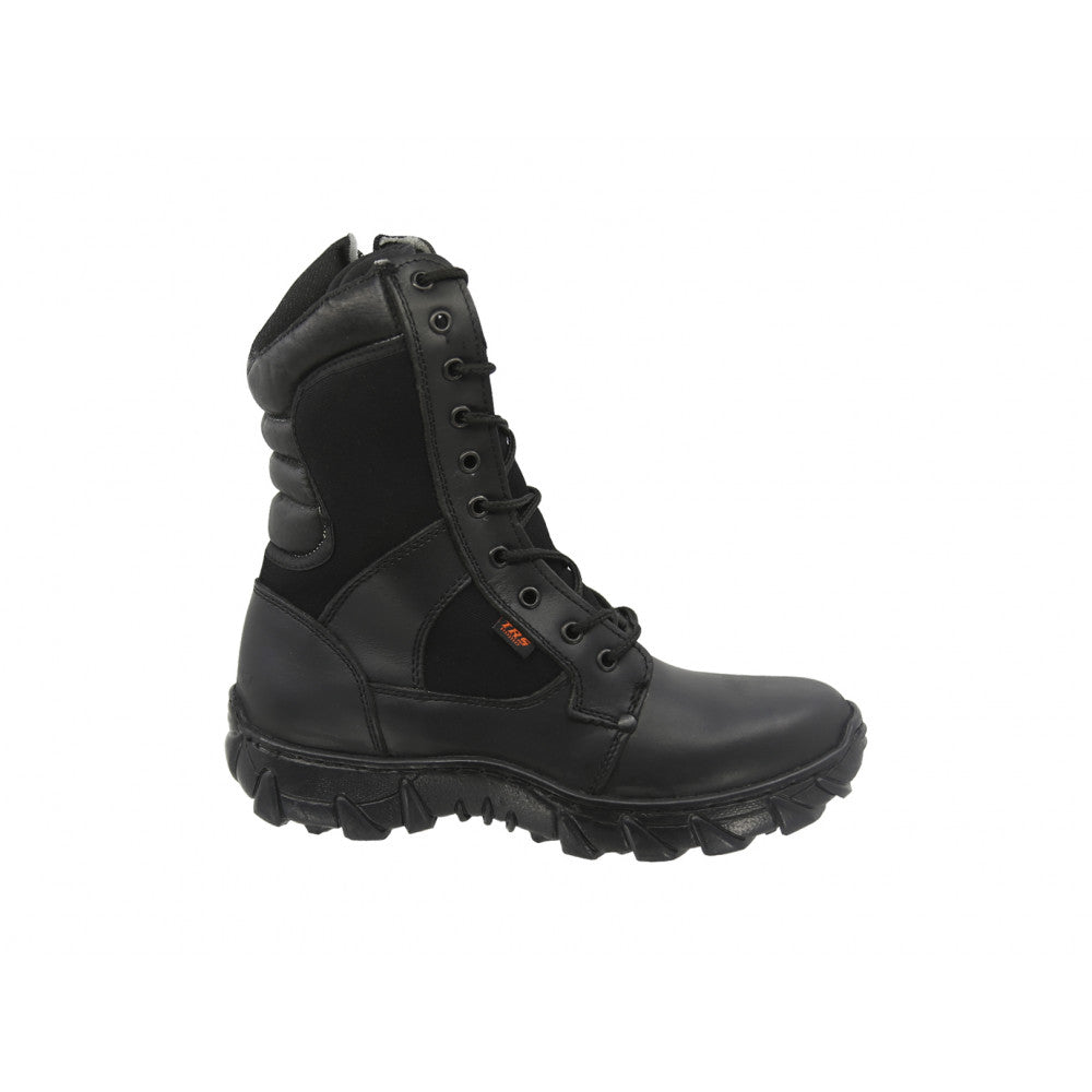 TRS Men's 8" Black Tactical Work Boots