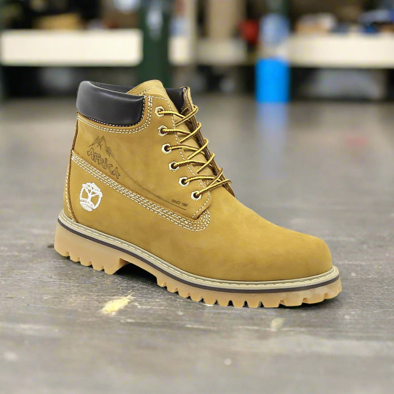 AFRIKA Men's 6" Tan Work Boots