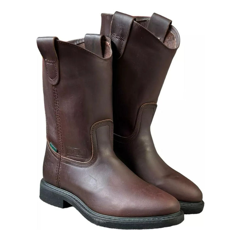 AMERICAN WELT Men's 10" Tabaco Wellington Work Boots