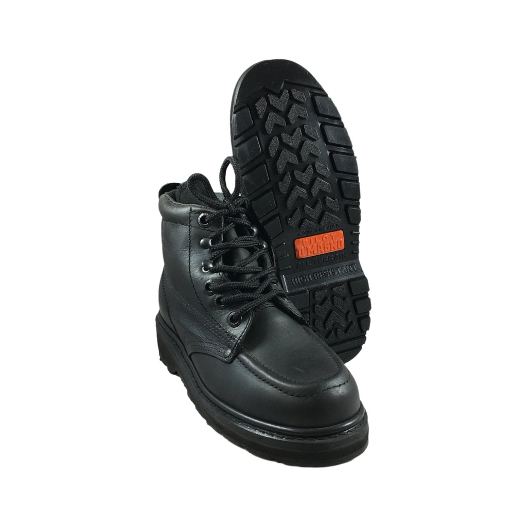 TAURO Men's 6" Black Pilot Work Boots