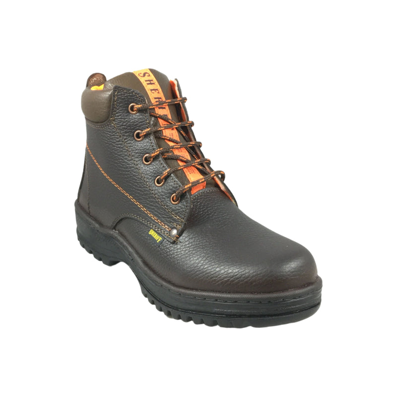 SHERIFF Men's 6" Brown Floter Work Boots