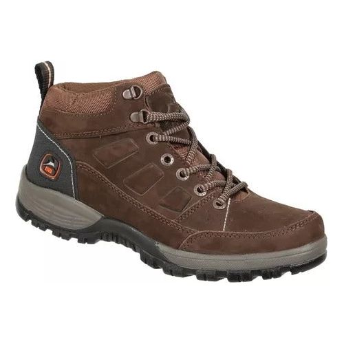 NH Men's 5" Brown Nobuck Work Boots