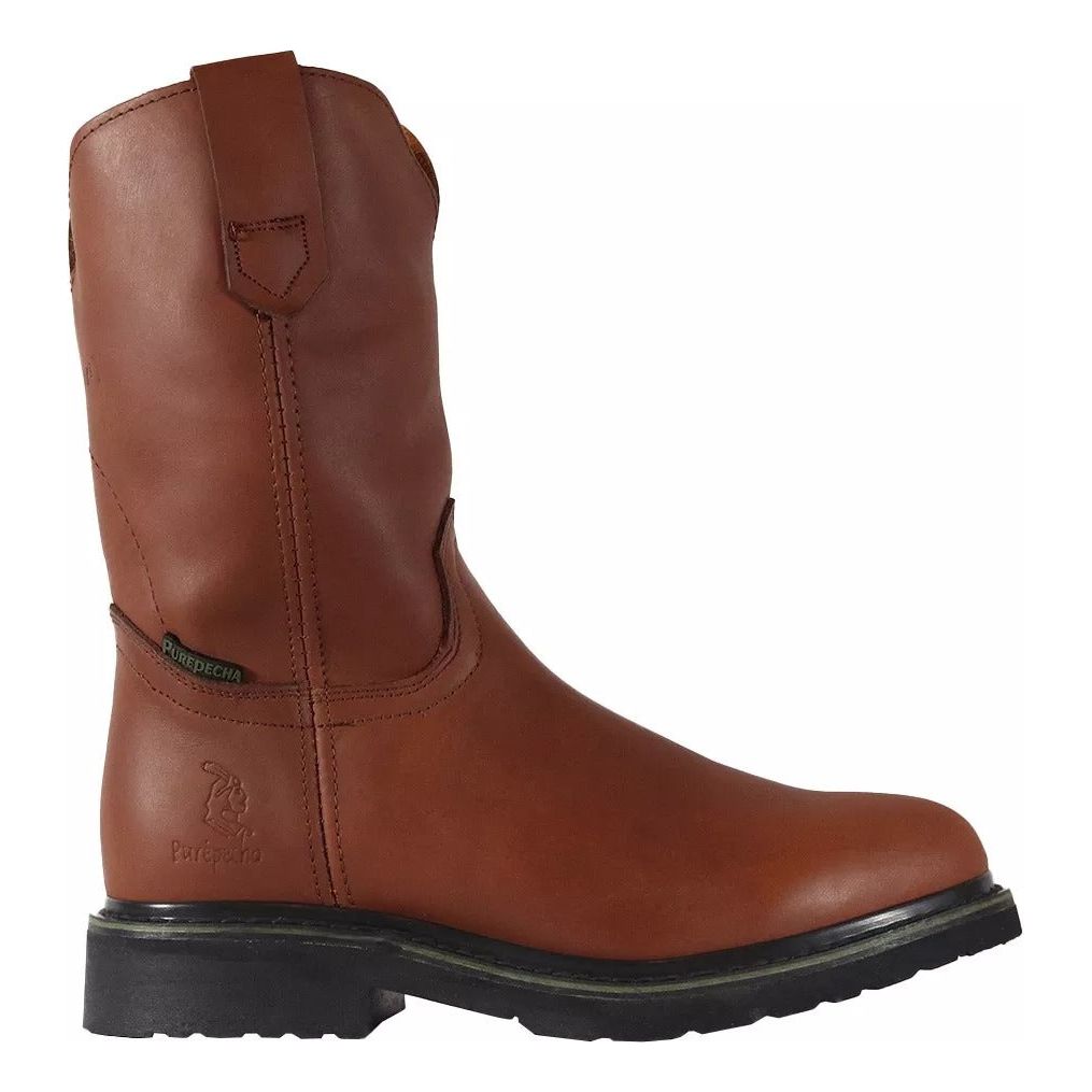 PUREPECHA Men's 10" Roble Wellington Work Boots