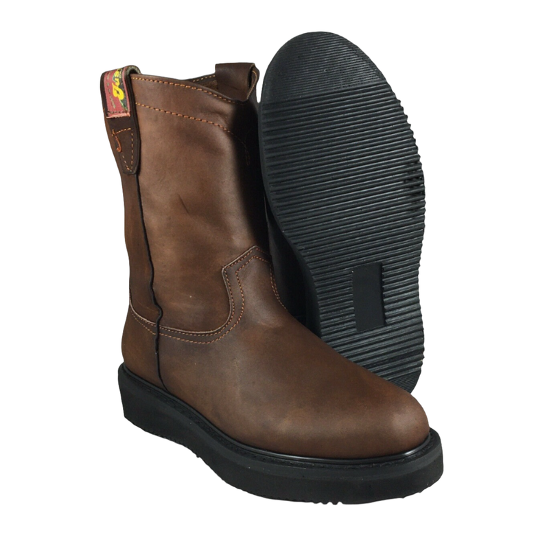 JUST Men's 10" Tabaco Wellington Work Boots